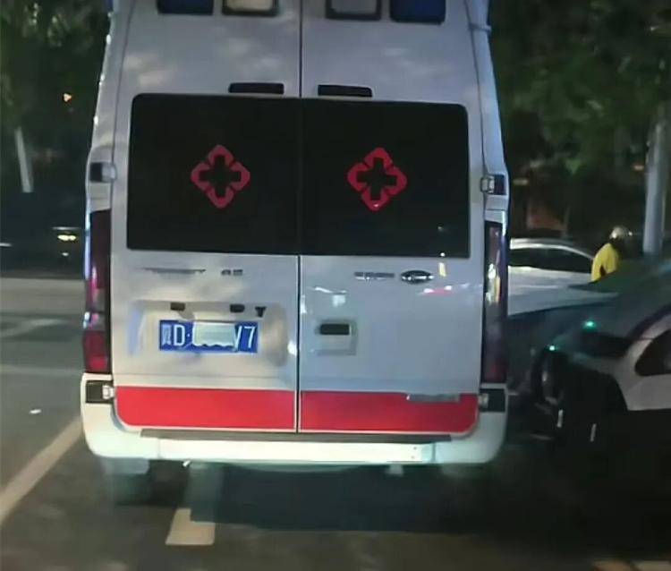 河北邯郸牌照救护车在辽宁被发现，后方牌照还被遮挡，邯郸卫健委回应